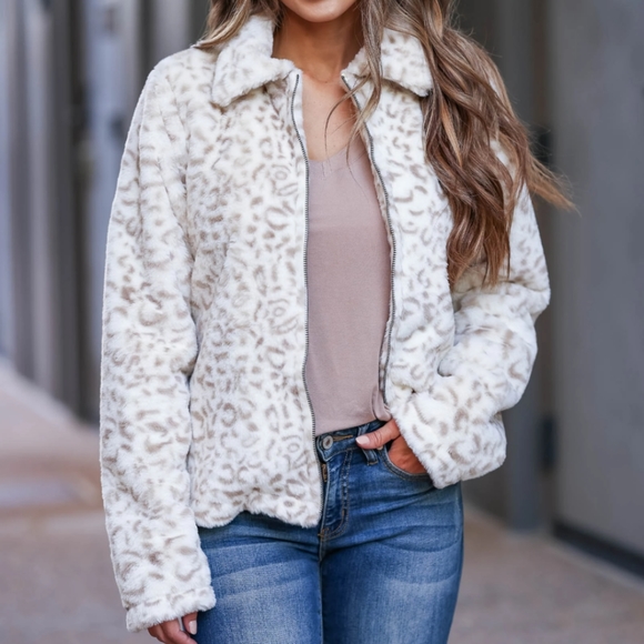 Jackets & Blazers - CCB Leopard Jacket